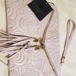 Italian Leather Clutch